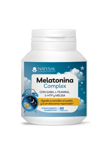 Melatonina Complex 60 capsulas de Natysal