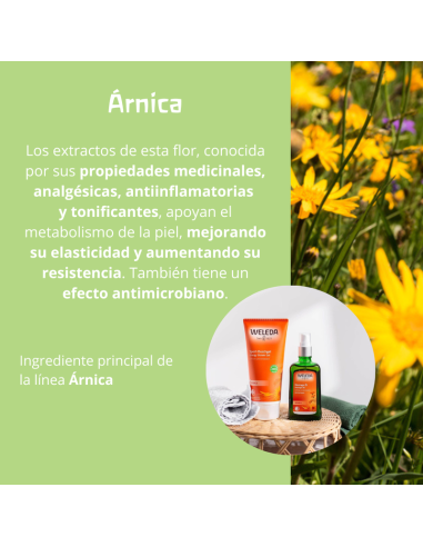 Gel de Ducha SPORT de Árnica 200 ml. de Weleda