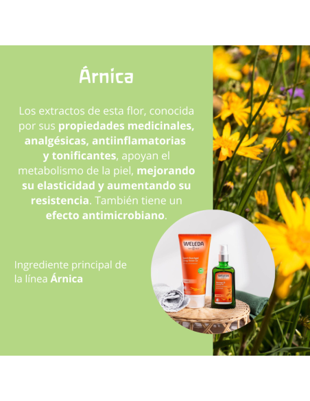 Gel de Ducha SPORT de Árnica 200 ml. de Weleda