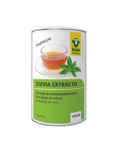 Stevia Edulcorante Extracto Polvo 50Gr. de Raab Vi