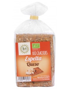 Cracker Espelta Queso Y Semillas Bio 200 G de Solnatural