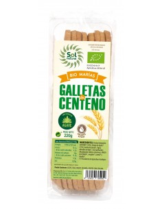 Galleta Centeno Con Sirope De Agave Bio 220 G de Solnatural