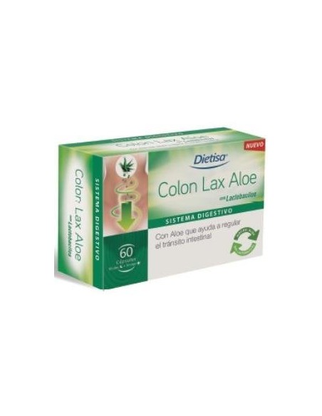 Colon Lax Aloe 60Cap. de Dietisa