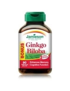 Ginkgo Biloba 80Mg. 90 Comprimidos de Jamieson