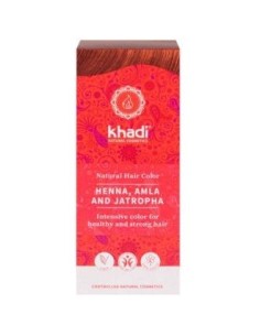 Henna Natural Con Amla Y Jatropha 100Gr. de Khadi