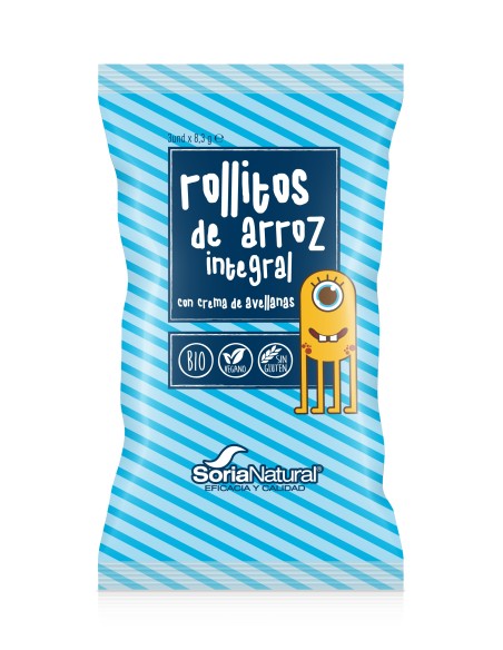 Exp Rollitos De Arroz Con Cacao Y Avellanas de Alecosor Soria Natural