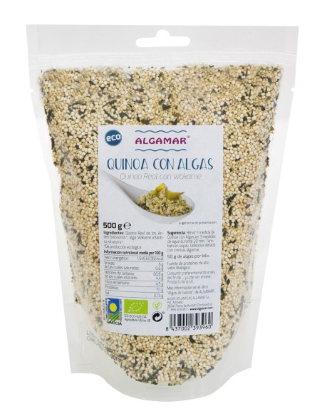 Quinoa Con Algas Bio 500 G Algamar