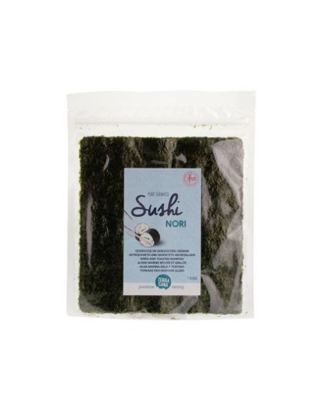 Sushi Nori 7 Laminas Tostadas 17 G de Terrasana