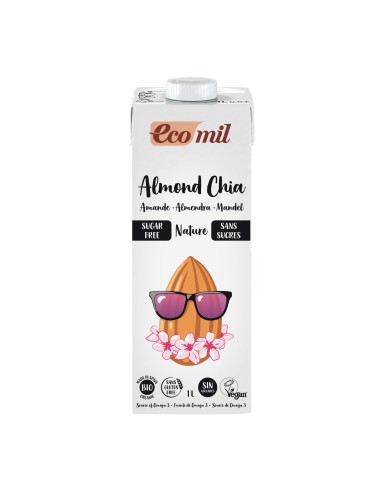 EcoMil Almendra-Chia Nature Tetrabrik 1 l