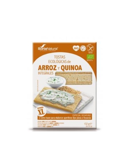 Tortas De Arroz Con Quinoa 132Gr Bio de Soria Natural