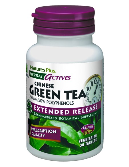 Chinese Green Tea 30 Comp de Natures Plus