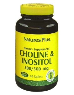 Colina+Inositol 500 Mg 60 Comp de Natures Plus