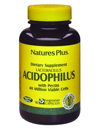 Acidophilus 90 Caps de Natures Plus