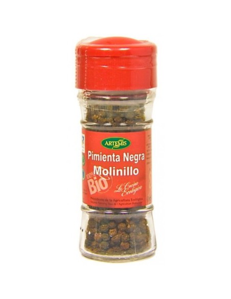 Tarro Pimienta Negra Molinillo Eco 40 Gr de Artemisbio