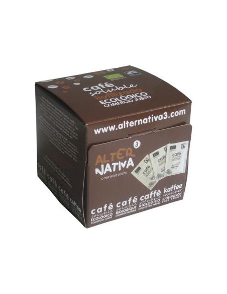Cafe Soluble Liofilizado 25S Sobres Eco de Alternativa 3