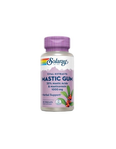 Mastic Gum 500 Mg - 45 Vegcaps de Solaray