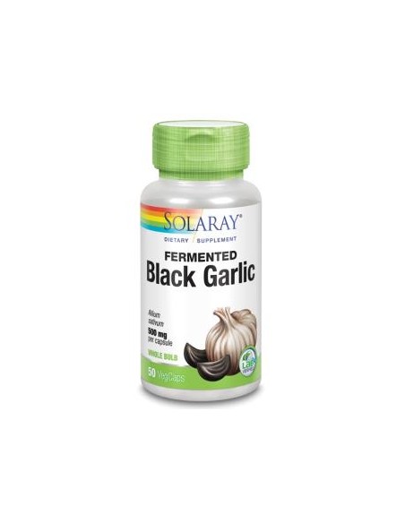 Black Garlic Bulb (Ajo Negro) 500Mg. 50Cap. de Solaray