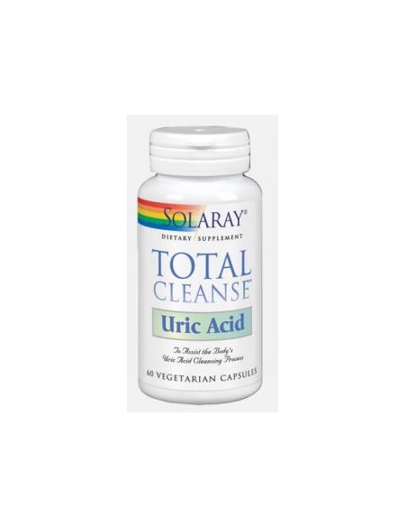 Total Cleanse Uric Acid - 60 Vegcaps de Solaray
