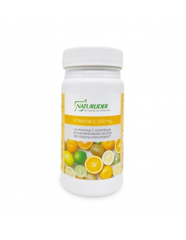 Vitamina C 500 Mg 30 Vcaps De Naturlider