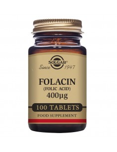 Folacin (Acido Folico) 100 Comp De Solgar