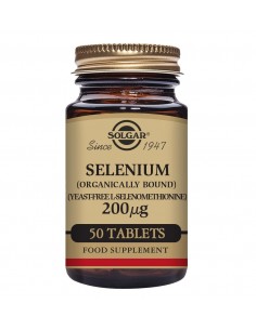Selenio (200 Mcg) 50 Comp. De Solgar