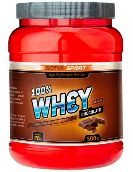 100% Whey Chocolate 500G de Sotya