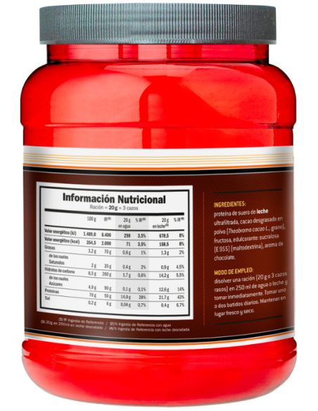 100% Whey Chocolate 500G de Sotya