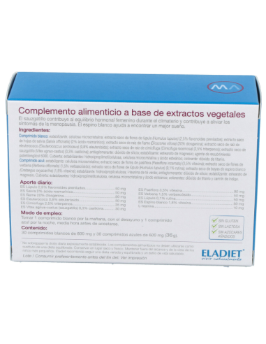 Pack de 2 uds Vita Woman Menopausia 60Comp. de Eladiet