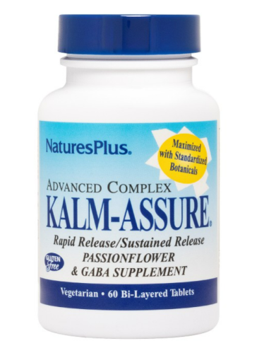 Kalmassure Pasiflora Gaba Natures Plus: Relax Natural Efectivo