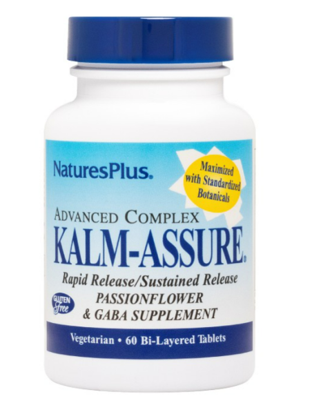 Kalmassure Pasiflora Gaba Natures Plus: Relax Natural Efectivo