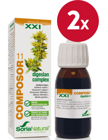 Composor 11 Digeslan Complex Xxi 50Ml. de Soria Natural