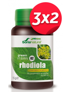 Pack 3X2 Rhodiola 500 Mg 30...