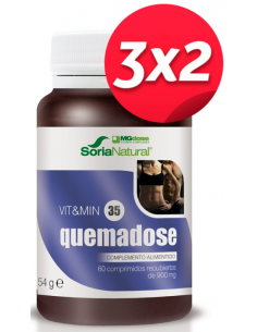 Pack 3X2 Quemadose 900 Mg...