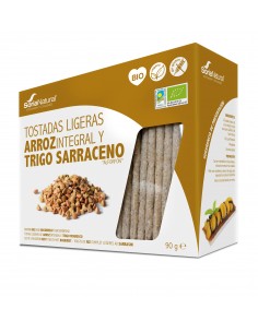 Bio Tostadas De Arroz Y Trigo Sarraceno De Soria Natural