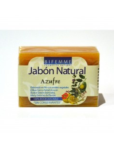 Jabon Natural Azufre 100 Gr...