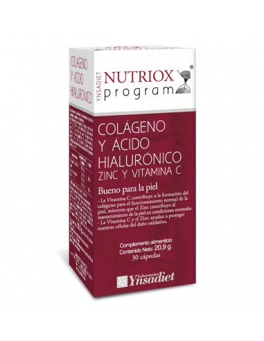 Colageno+Ac.Hialuronico 30 Caps Nutriox De Ynsadiet