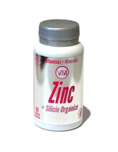 Zinc + Silicio Organico 60 Caps De Ynsadiet