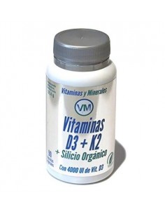 Vitamina D3 + K2 + Silicio Organico 90 Caps De Ynsadiet
