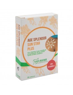 Age Splendor Sun Star Betacaroteno 30 Vcaps De Naturlider