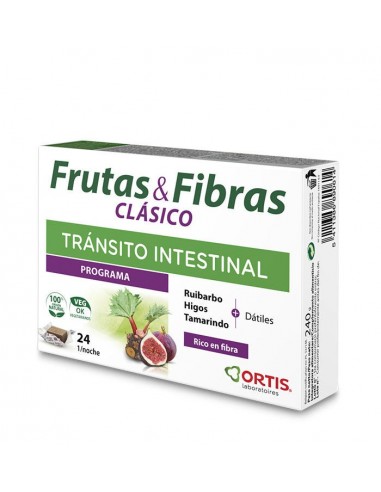 Frutas & Fibras Forte 24 Cubitos De Ortis