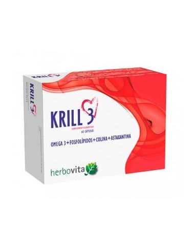 Krill3 60 Caps De Herbovita