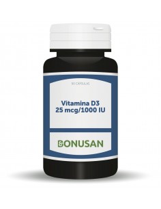 Vitamina D3 25 Mcg X 90 Caps De Bonusan