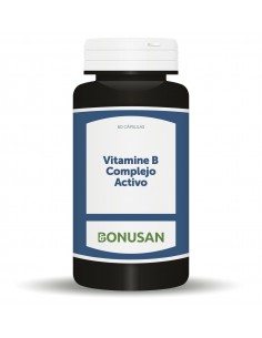 Vitamina B Complejo Activo 60 Vcaps De Bonusan