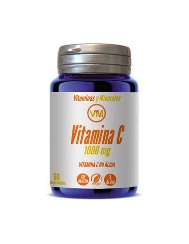 Vitamina C 1000 Mg No Acida 60 Comp De Ynsadiet