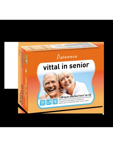 Vittal In Senior 20 Viales De Plameca