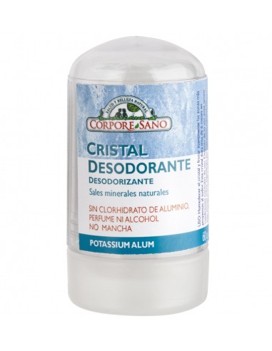 Desodorante Potassium Alum 60Gr De Corpore Sano