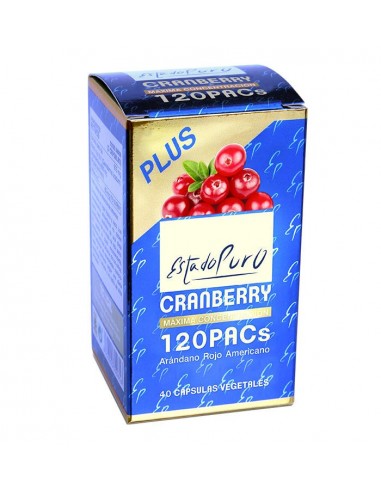 Estado Puro Cranberry 120 Pacs 40 Vcaps De Tongil