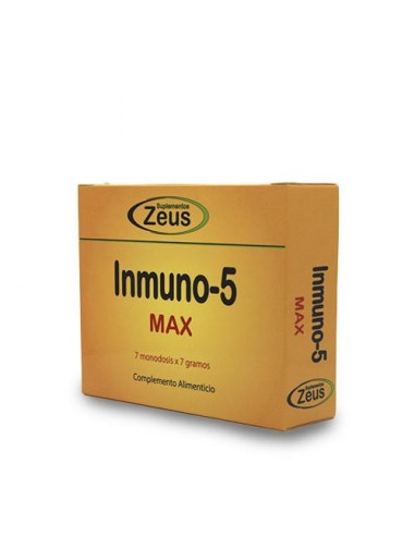 Inmuno-5 Max 7 Gramos X 7Sobres De Zeus
