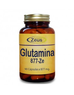 L- Glutamina-Ze 877  90 Caps X 750 Mg De Zeus