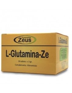 L-Glutamina-Ze (Envase 30 Sobres X 5 Gr) De Zeus